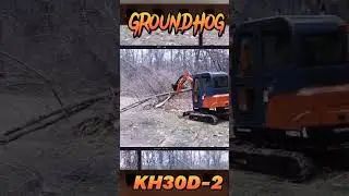 Let a GroundHog Mini Excavator Keep You Warm and Dry this Fall.