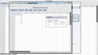 Statistics StatCrunch Part 3 - Calculating Center & Spread