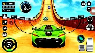 💨 Car vs Mega Ramp 😱 Big Jump, Big Surprise!