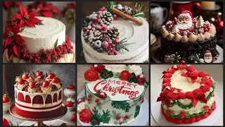 🎄 Festive Christmas Cake Inspirations 🍰✨
