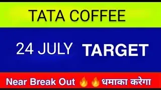 TATA COFFEE SHARE LATEST NEWS TODAY/TATA COFFEE SHARE TARGET/TATA COFFEE SHARE ANALYSIS