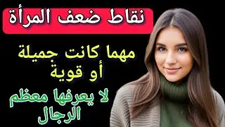 نقاط ضعف المرأة مهما كانت قوتها - اسرار مدهشة