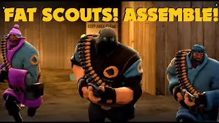 [TF2/SFM] Fat Scouts! Assemble! (w/ Plums and SourcePan)