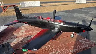 FMS Model Pilatus PC-21 + Insta360 x4 Air 