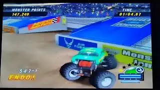 Monster Jam Urban Assault Walkthrough Avenger Freestyle In Detroit, MI - Ford Field