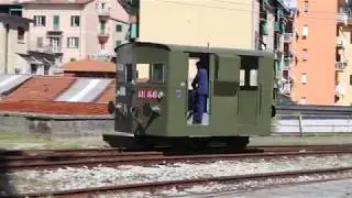Dresina italiana restaurada