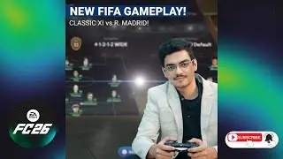 EA FC 26 Gameplay | Classic XI vs Real Madrid XI | Legendary Match | 4K 60FPS