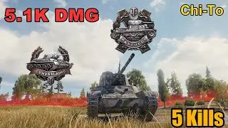 Chi-To - 5.1K Damage - 5 Kills - Map: Prokhorovka - Player: _xoMR4ok_ - Server: EU | World of Tanks