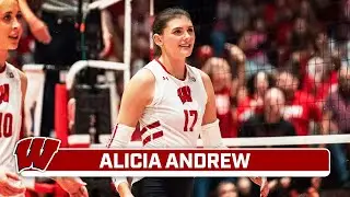 SENIOR HIGHLIGHTS: MB Alicia Andrew | Wisconsin Volleyball
