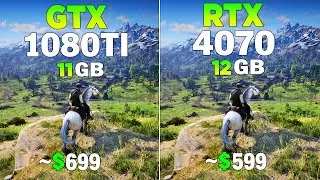 GTX 1080 Tİ vs RTX 4070 - Test in 8 Games