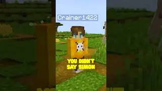 I Trolled My Friend with Simon Says in Minecraft