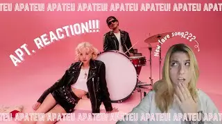 APT Rosé and Bruno Mars FIRST REACTION !!!!