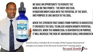 Donald Jenkins Hydration testimonial, energy and pain gone!