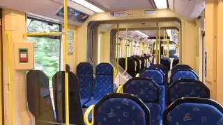 Stockholm: inside the Bombardier Flexity Swift A32 tram no. 437