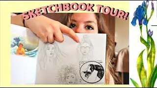 SKETCHBOOK TOUR | IB HL Visual Arts Process Portfolio