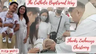 Shanks Zacharrys Christening | Catholic  Baptismal in the Philippines | Mhy Yumi