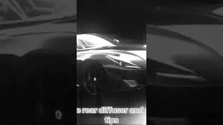 Ferrari 12Cilindri Spider model 2025 black colour | BLACK AND WHITE