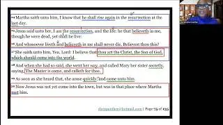 43. John 11:29-42 The reason Jesus wept (Dec-7-2025)