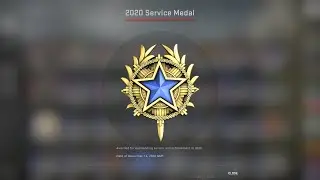 Getting 2020 Service Medal Level 3!