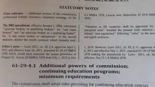 New Mexico Real Estate License Law and Real Estate Commission Rules Pg 20