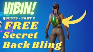 How to Unlock the Secret FREE Bushy's Bulb Backbling in Fortnite!
