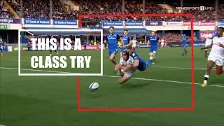 Thaakir Abrahams class try | Leinster vs Sharks | United Rugby Championship 22/23