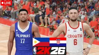GILAS PILIPINAS vs CROATIA | FIBA WORLD CUP QUALIFIER (LEGENDS) | JANUARY 10 2026