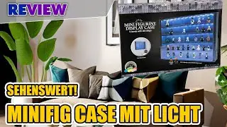 Sehenswert: Minifiguren Vitrine mit 5 Ebenen und LED Licht von Smyth Toys