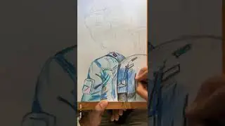 Pubg Drawing time lapse (#shorts) / sagaxart