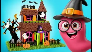 👻 DIY Haunted House! 🎃 Halloween Crafts & Spooky Surprises 🕸️✨