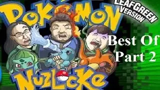 Best of TFS Gaming Pokemon Leaf Green NUZLOCKE - Part 2 (39 - 60) (Let's Play) (teamfourstar)