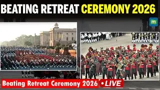 Beating Retreat Ceremony 2026 LIVE from Delhi's Vijay Chowk, end of R-Day Celebrations | India | BSF