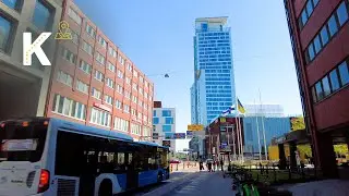 Sunday Walk in Kalasatama | Tallest Buildings of Finland
