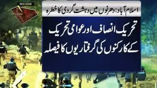 Terrorism threat  Red Zone security put on high alert