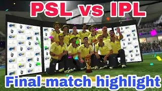 IPL vs PSL final full match highlights wcc3 | cricket match highlight | IPL 2020