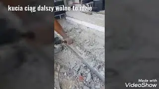 Waterproofing of the driveway to the garage, part 1 hydroizolacja podjazdu do garażu cześć 1