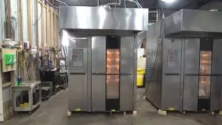 Baxter Gas Double Rack Oven, Model OV500G2, Running