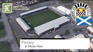 St Mirren Park (Paisley) | St Mirren F.C. | Google Earth | 2016