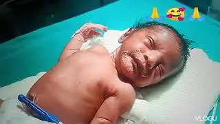 New cute baby very hungry NICU nurse bottle milk feeding loving moment ❤️❤️