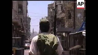 Heavy fighting between pro and anti-government supporters in the northern Lebanese city of Tripoli r