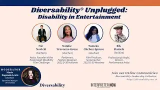 Diversability Unplugged: Disability in Entertainment