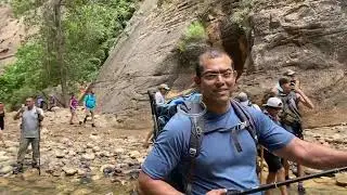 @pipaliaa - at Zion national park in Utah with my buddies. 
