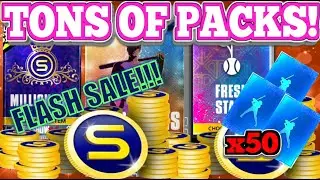MASSIVE PACK OPENING!!! Flash Sale Packs MLB The Show 24!