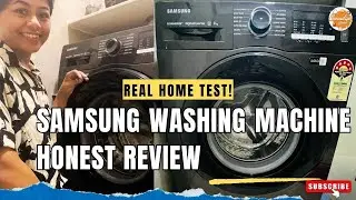 Samsung Front Load Washing Machine Honest Review | Real Home Test!