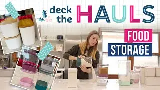 Deck The Hauls  Food/Pantry Storage Comparison