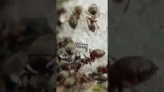 How do ants build citys without blueprints #Ants #Nature #CityBuilders #InsectArchitecture #Wildlife