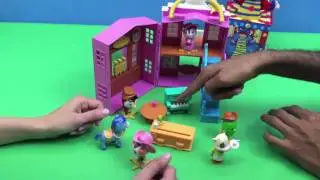 Toy Box Fun Surprise Unwraps - Disney's Sheriff Callie, all her buddies and the Milk Saloon Playset