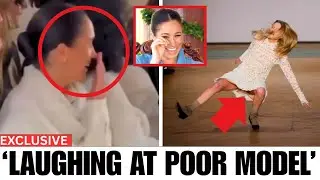 CRINGE! Meghan Markle LAUGHS as Model Falls on Runway &mdash; Paris Turns on Her in SHOCKING Backlash!