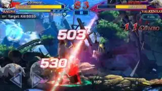 Blazblue rr gameplay