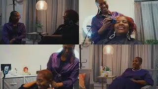SHAVING HAIR OFF😇 - DAUGHTER SHAVES MOMS HAIR TO REPAIR PAST😭😁~ EPISODE 1